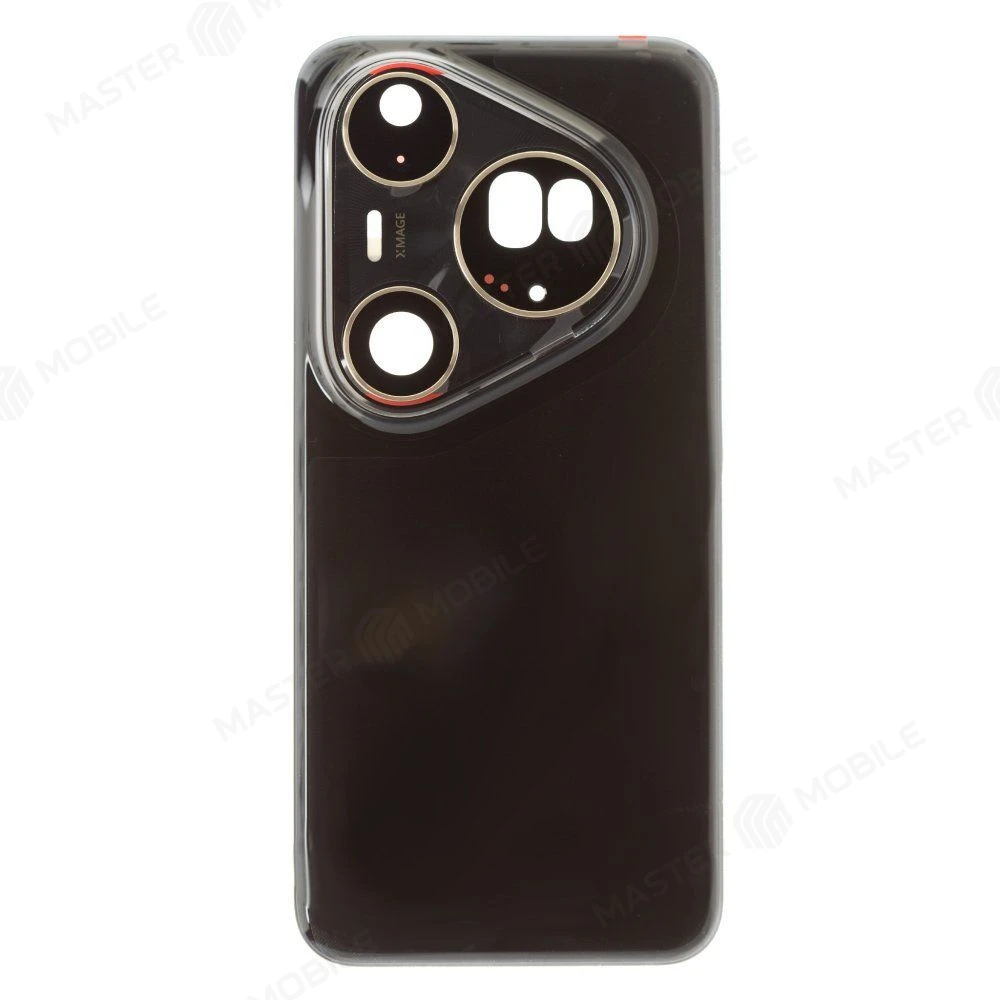 Задняя крышка для Huawei Pura 80 Ultra (LMU-LX9) (черный) (в сборе со стеклом камеры) (ORIG100) фото №1