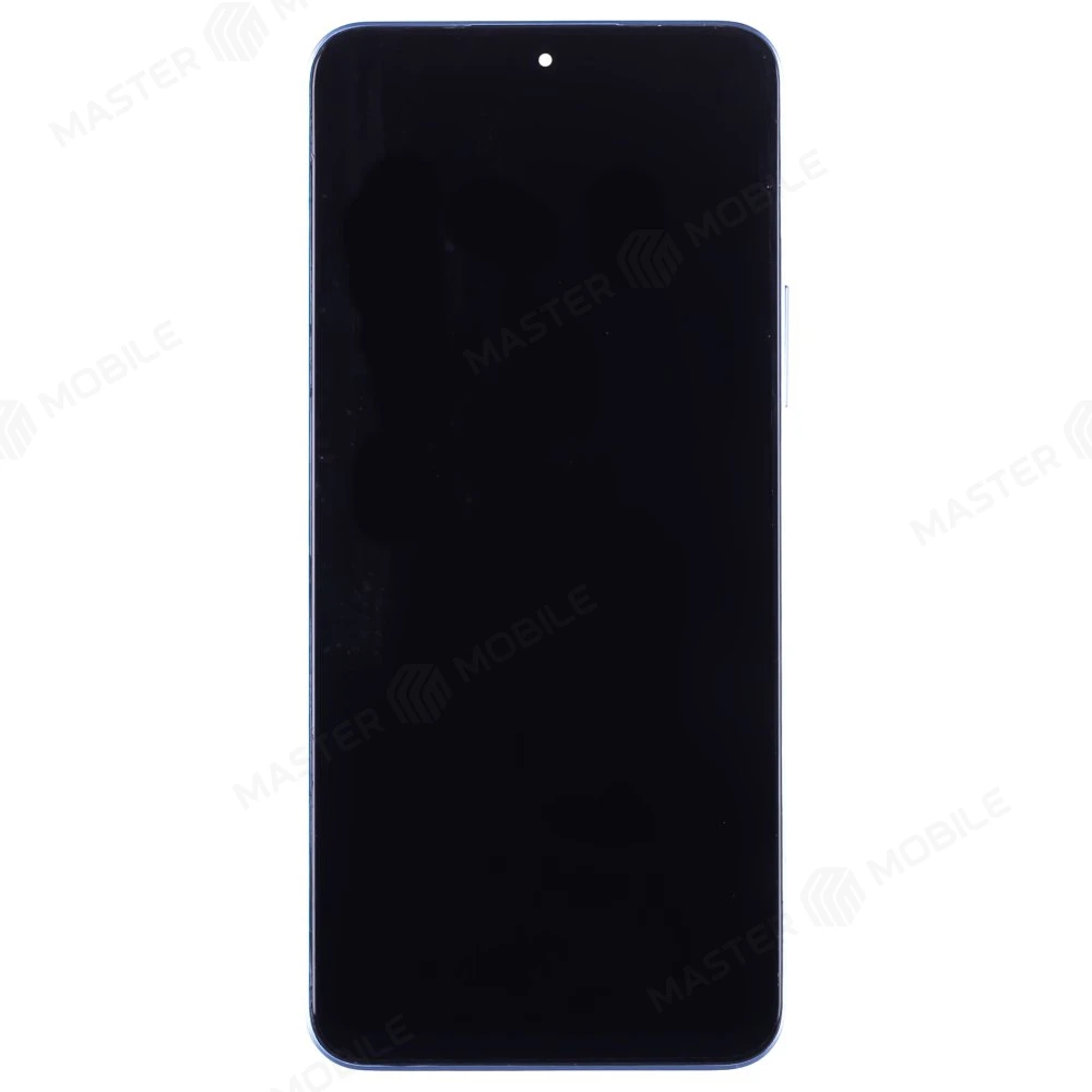 Дисплей для Huawei Honor X8a (CRT-LX1) / Honor 90 Lite (CRT-NX1) + тачскрин (голубой) (в рамке) (ORIG) фото №1