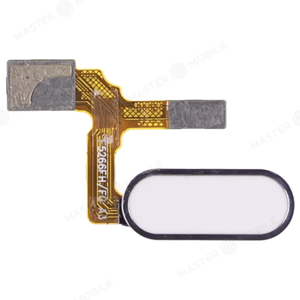 Шлейф для Huawei Honor 9/9 Premium (STF-L09) с комп. + сканер отпечатка пальца (серебристый)  фото №1