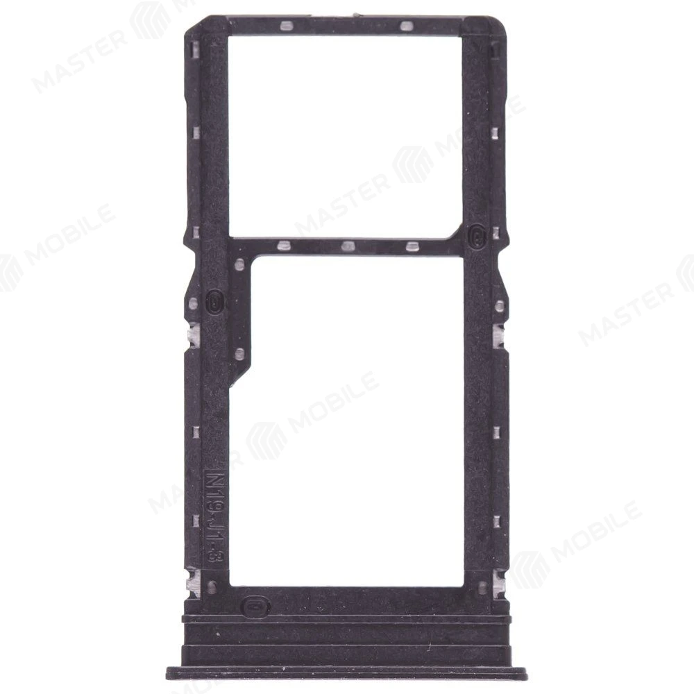 Держатель сим-карты для Xiaomi Poco M6 4G (2404APC5FG) (черный)  фото №2