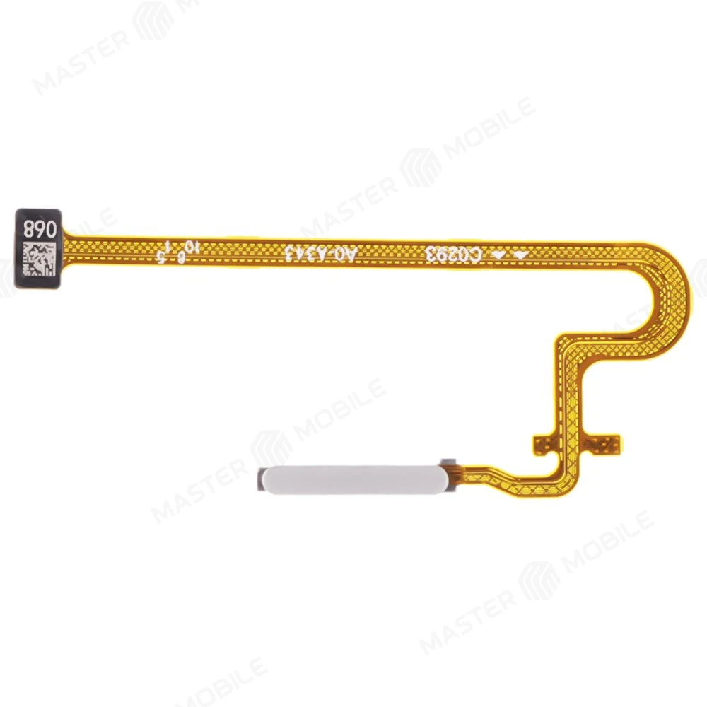 Шлейф для Realme 11 4G (RMX3636) с комп. + сканер отпечатка пальца (золотистый) фото №1