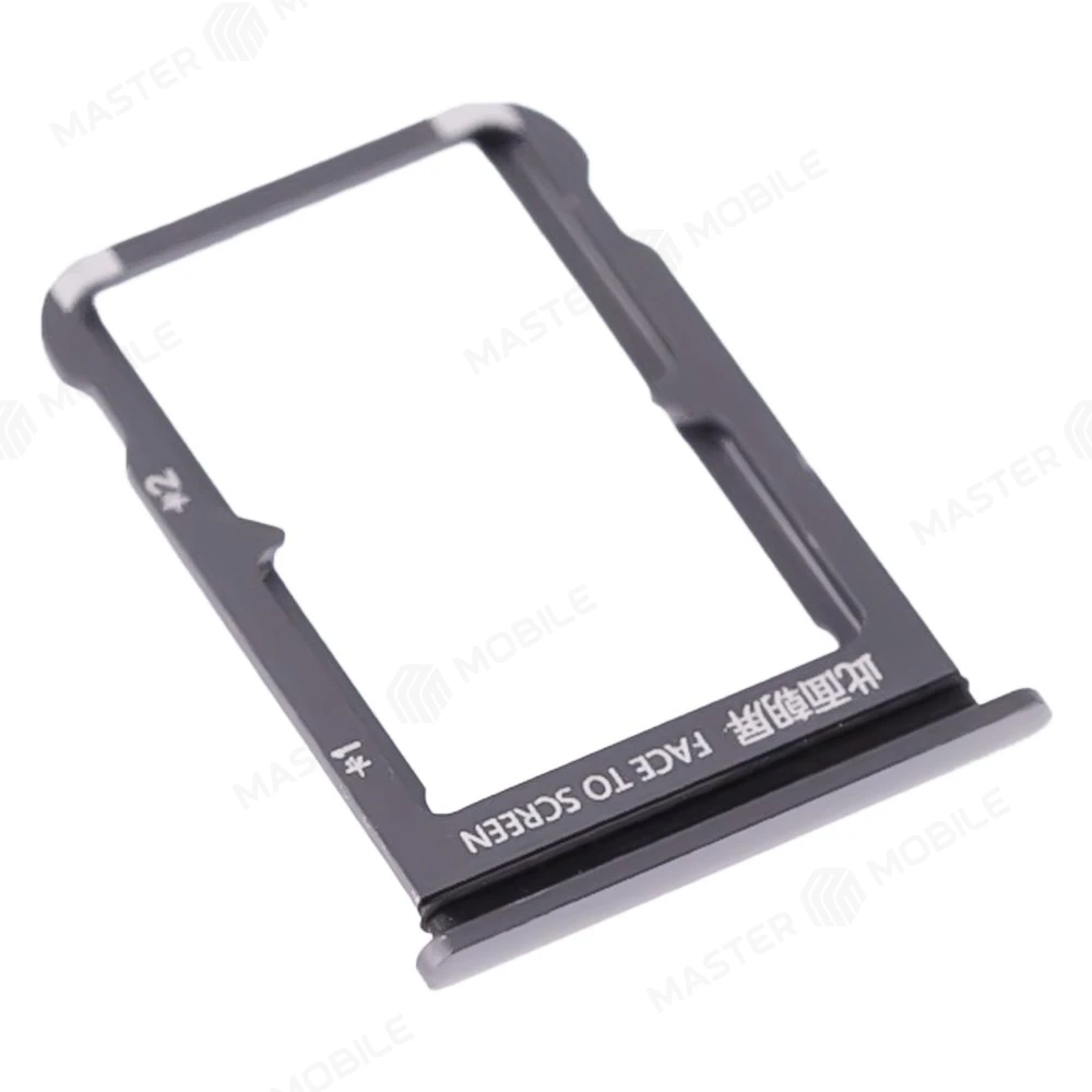 Держатель сим-карты для Xiaomi Mi 9 (M1902F1G) / Mi 9 SE (M1903F2G) (серый)  фото №3