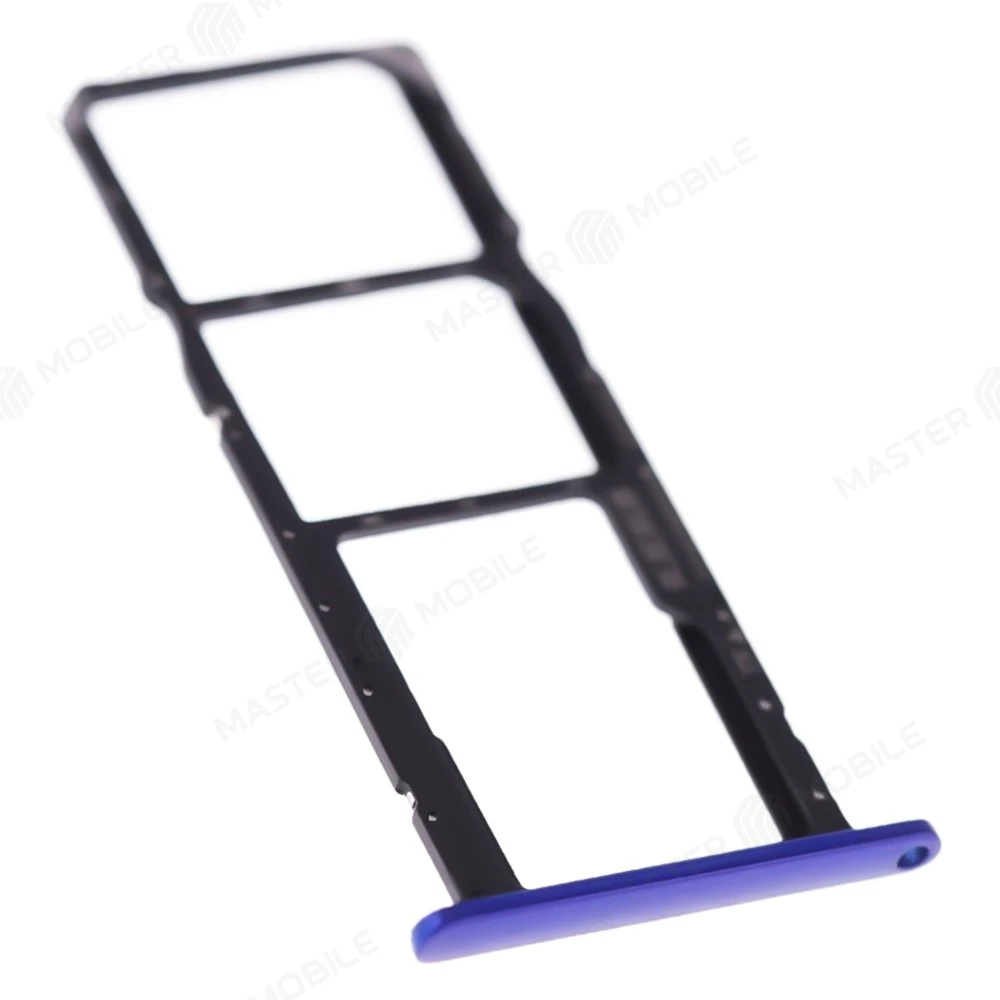 Держатель сим-карты для Huawei Y5p (DRA-LX9) (синий) фото №3