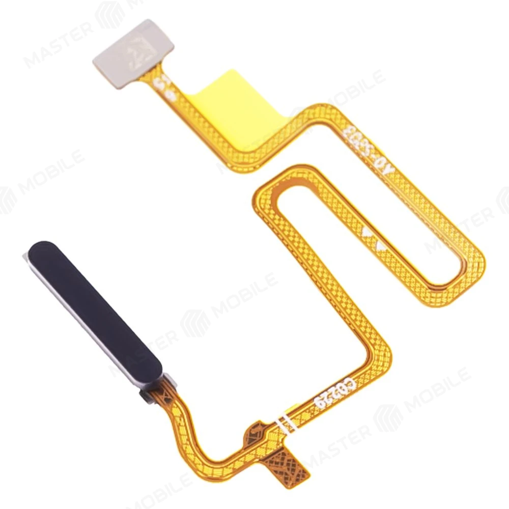 Шлейф для OPPO A55 4G (CPH2325) / A74 5G (CPH2197) с комп. + сканер отпечатка пальца (черный) фото №3