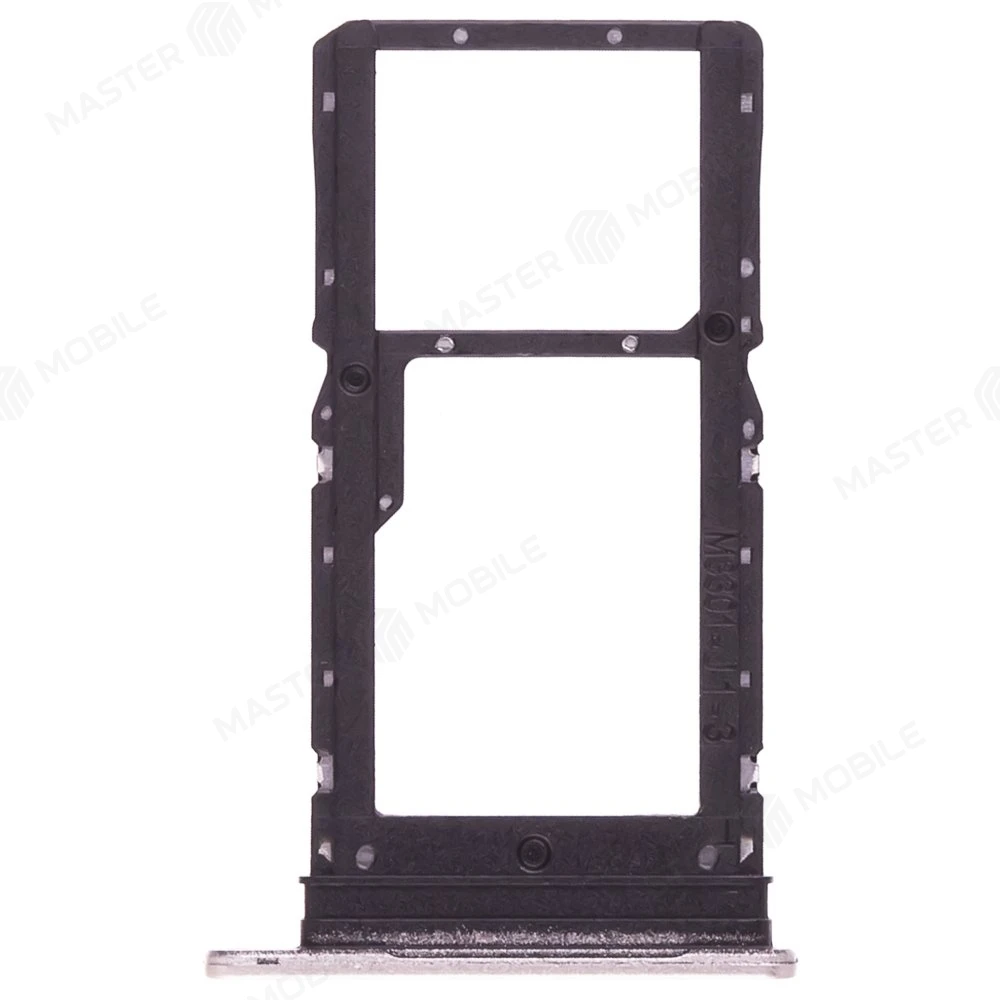 Держатель сим-карты для Huawei Honor X7 (CMA-LX1) (серебристый) фото №2