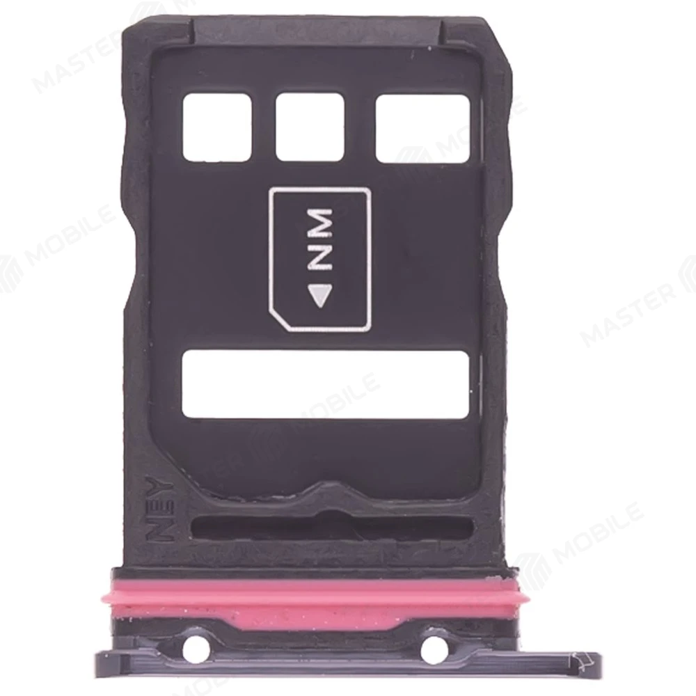 Держатель сим-карты для Huawei P40 Pro (ELS-NX9) (черный) фото №2