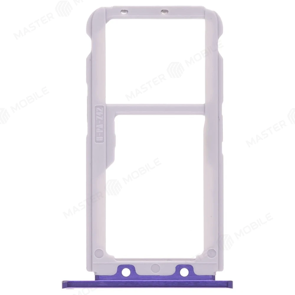 Держатель сим-карты для Huawei Nova 3 (PAR-LX1) (синий) фото №2