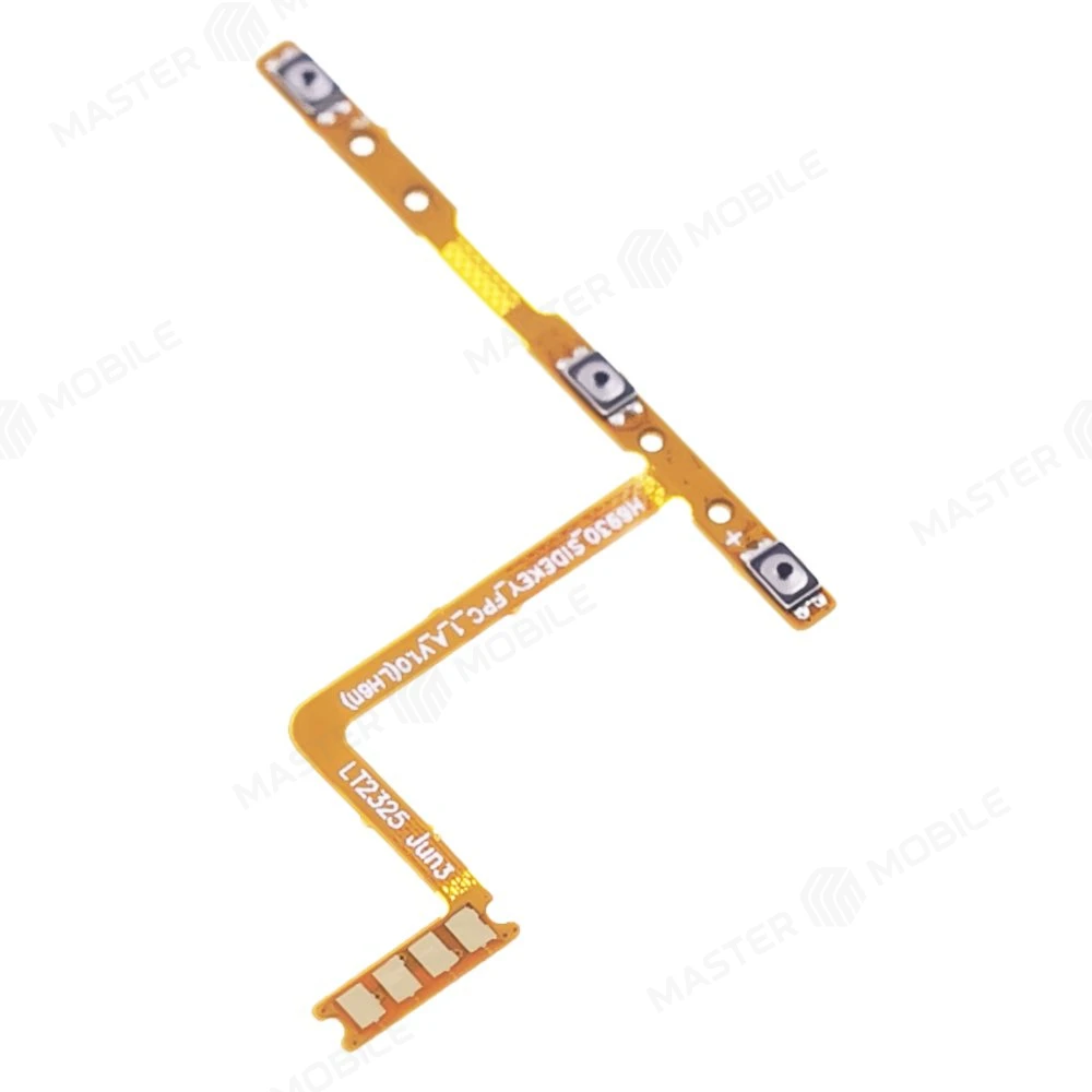 Шлейф для Tecno Pova Neo 3 (LH6n) с комп. (на кнопку включения и кнопки громкости) фото №3