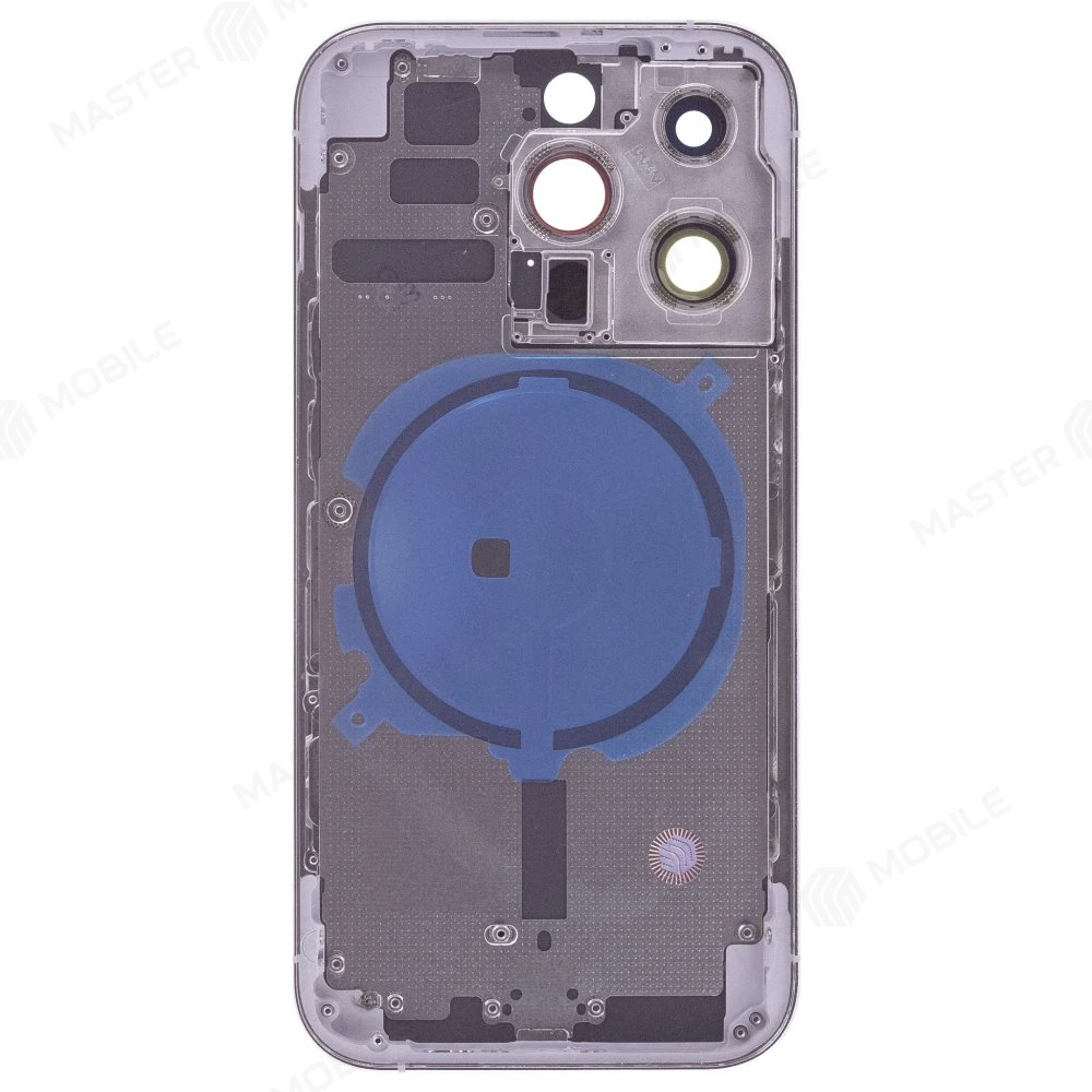 Корпус для Apple iPhone 14 Pro (серебристый) (Premium) фото №2