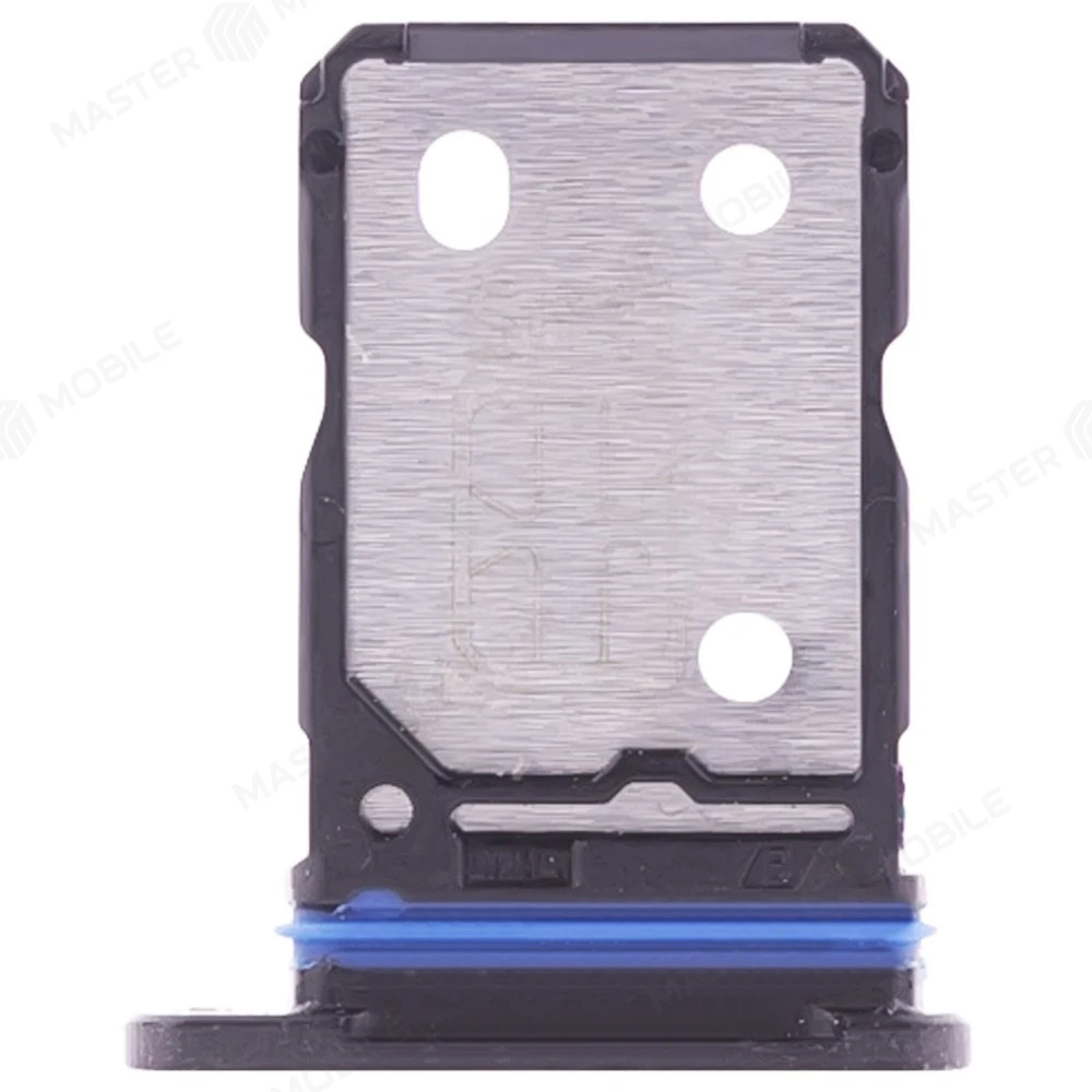 Держатель сим-карты для Vivo V27 (V2246) (черный) фото №1