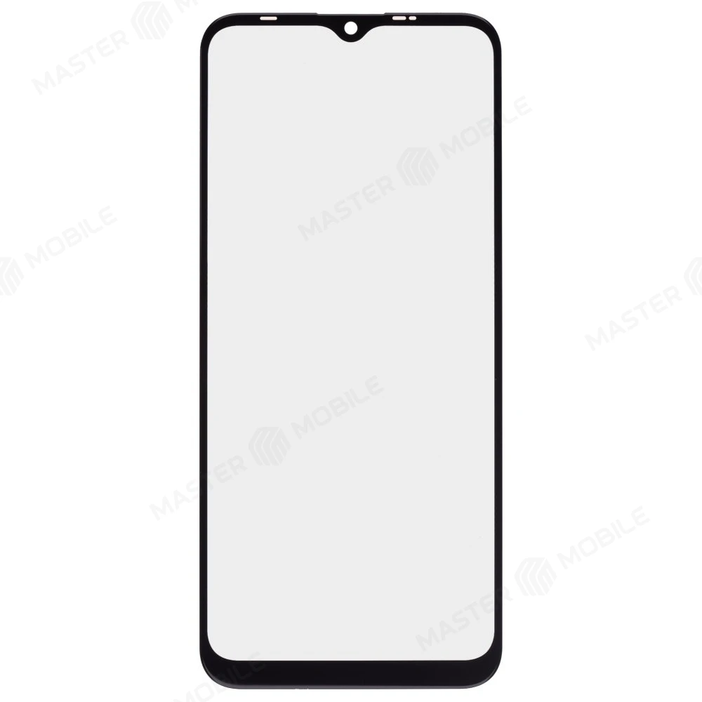 Стекло модуля для Tecno Spark 6 GO (KE5) + OCA (черный)  фото №1