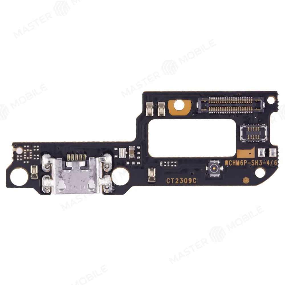 Нижняя плата для Xiaomi Mi A2 Lite (M1805D1SG) / Redmi 6 Pro с комп. + разъем зарядки + микрофон  фото №1