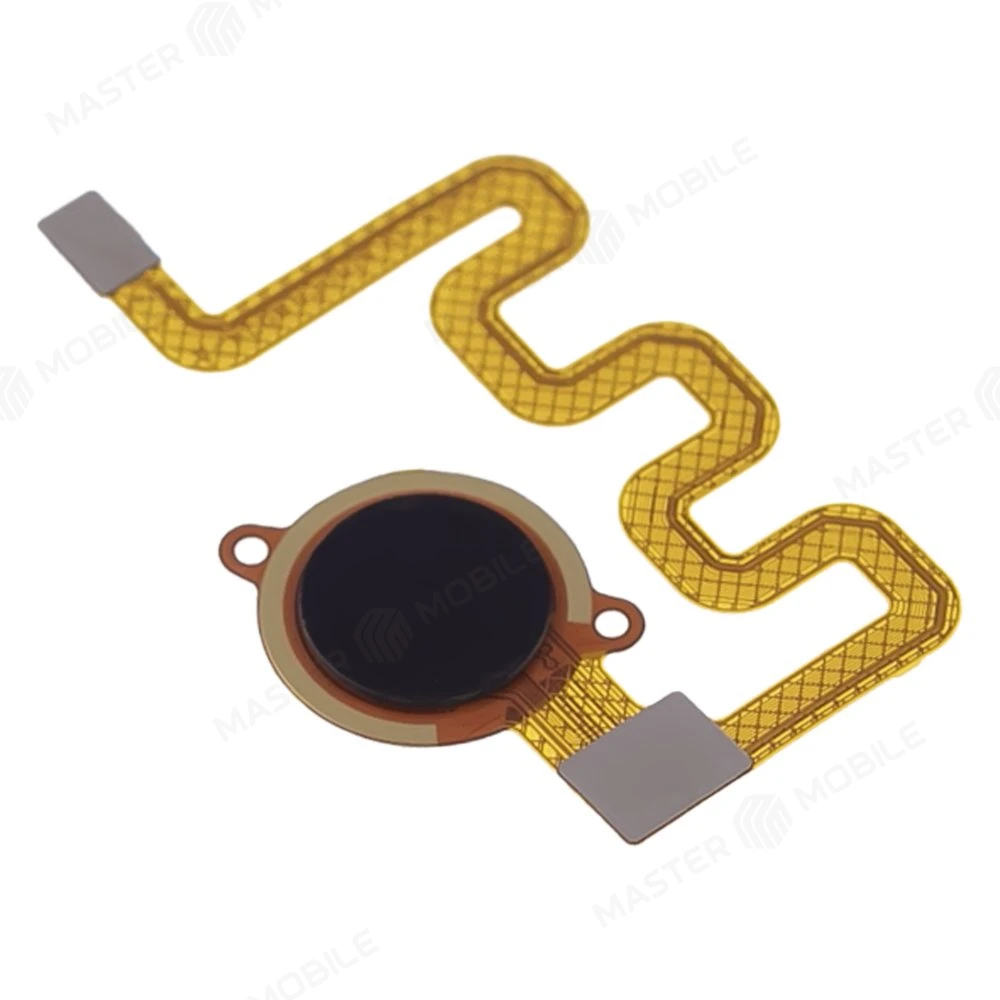 Шлейф для Xiaomi Mi A2 Lite (M1805D1SG) / Redmi 6 Pro с комп. + сканер отпечатка пальца (черный)  фото №3