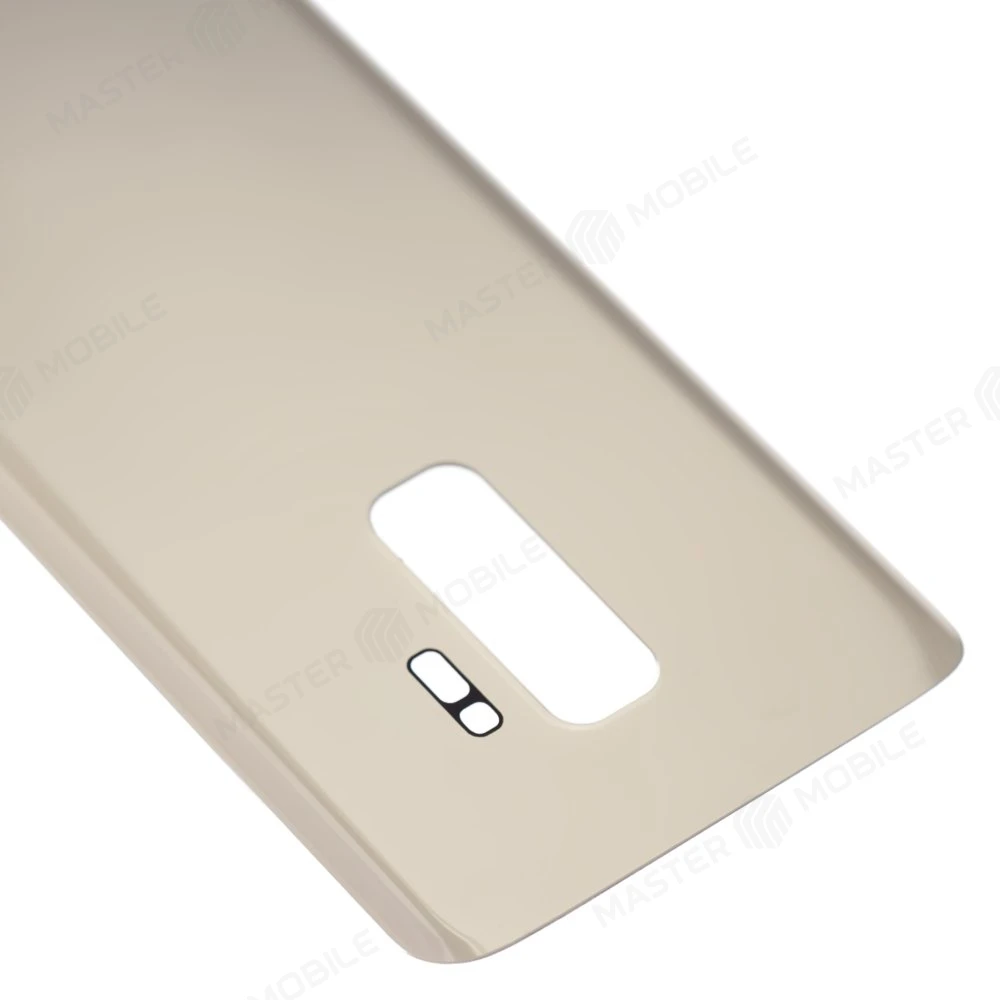Задняя крышка для Samsung G965 Galaxy S9+ (золотистый)  фото №3