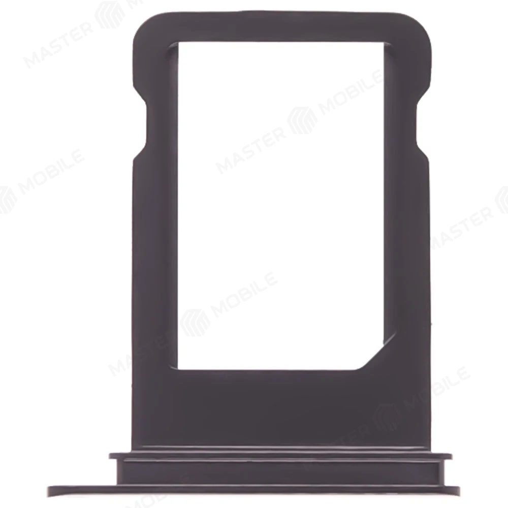 Держатель сим-карты для Apple iPhone X (черный) фото №1