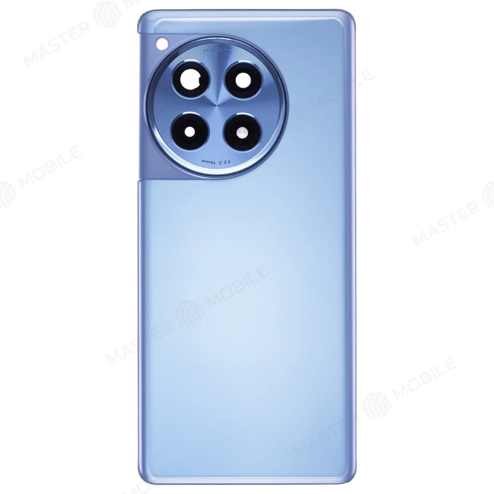 Задняя крышка для OnePlus 12R (CPH2609) (синий) (в сборе со стеклом камеры) фото №1