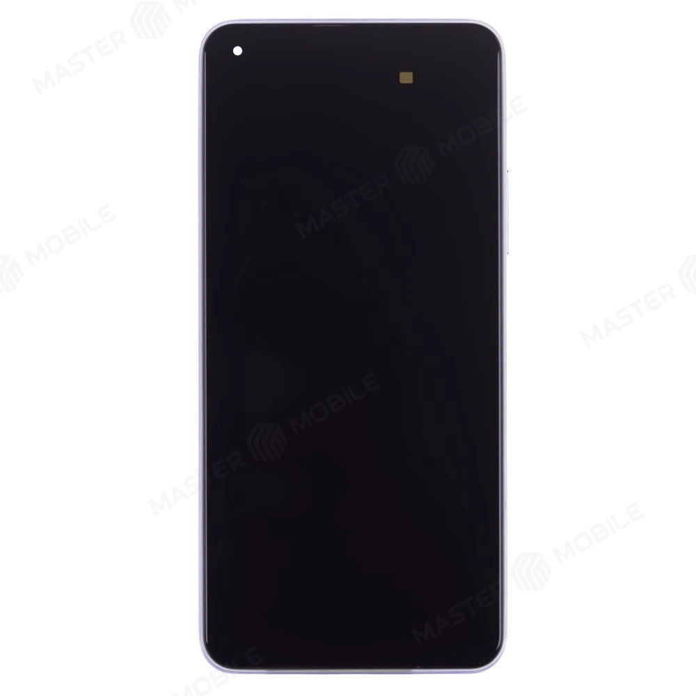 Дисплей для Xiaomi 11 Lite 5G NE (2109119DG) / Mi 11 Lite (M2101K9AG) / Mi 11 Lite 5G (M2101K9G) + тачскрин (синий) (в рамке) (ORIG100) (SP) фото №1