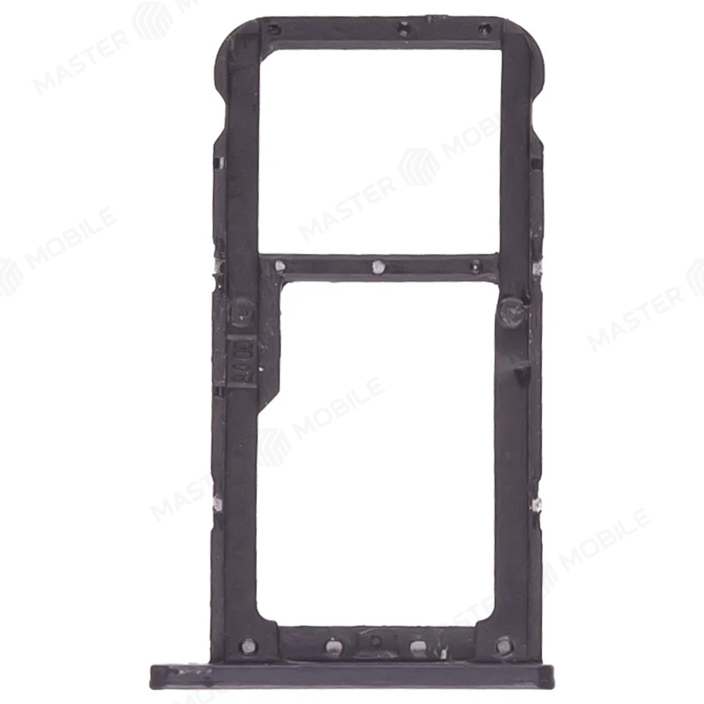 Держатель сим-карты для Huawei P20 Lite (ANE-LX1) / Nova 3E (ANE-AL00) (черный) фото №2